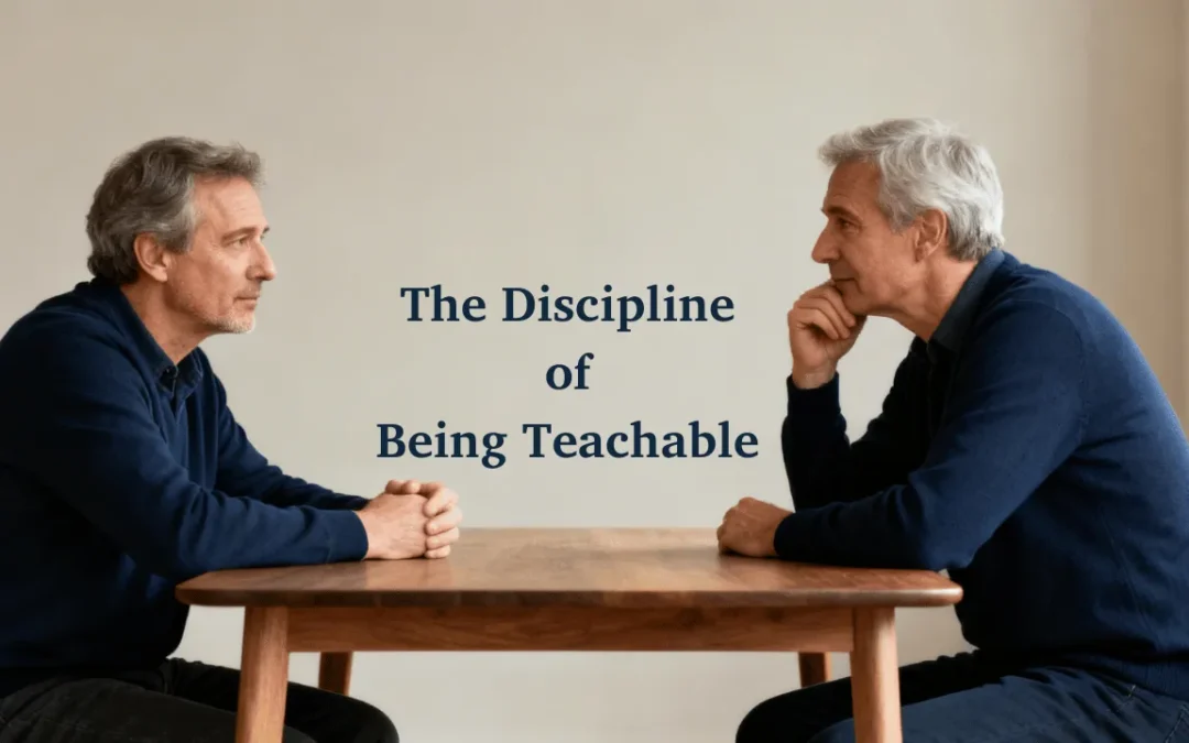 The Discipline of Being Teachable