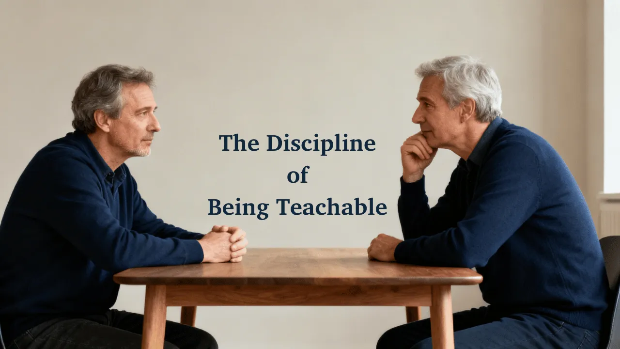 The Discipline of Being Teachable